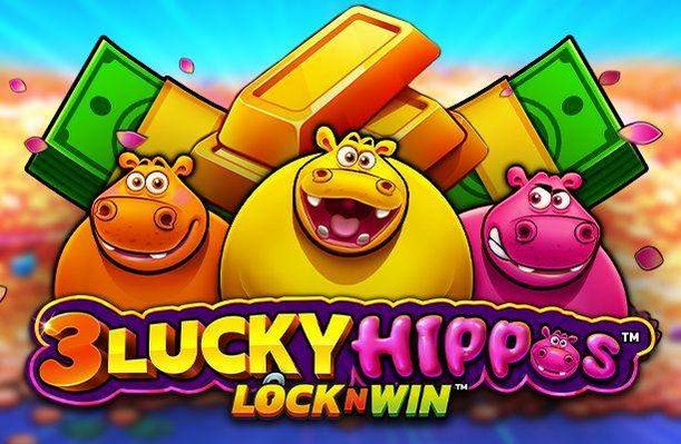 3 Lucky Hippos Lock and Win